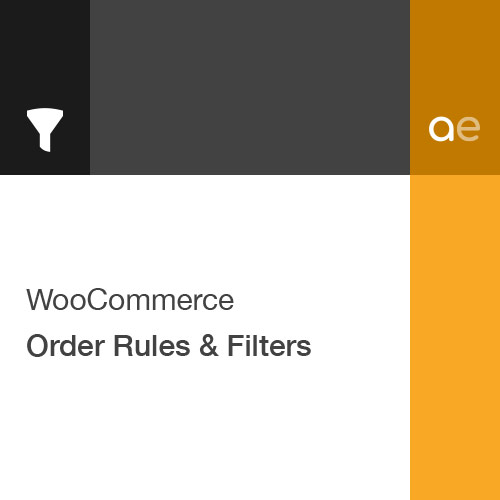 WooCommerce Order Rules & Filters WooCommerce Order Rules & Filters