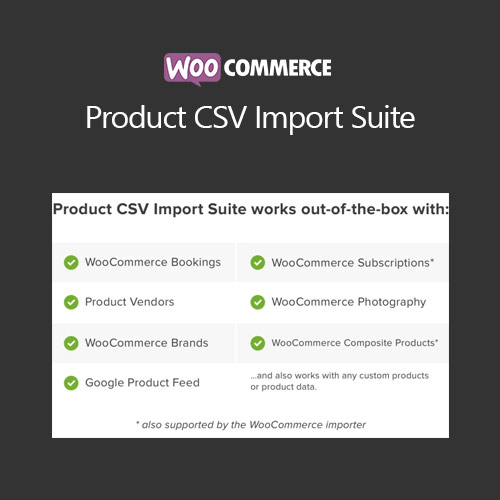 WooCommerce Product CSV Import Suite WooCommerce Product CSV Import Suite