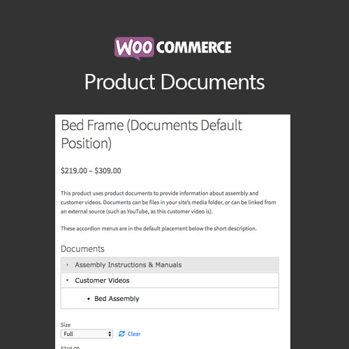 WooCommerce Product Documents WooCommerce Product Documents