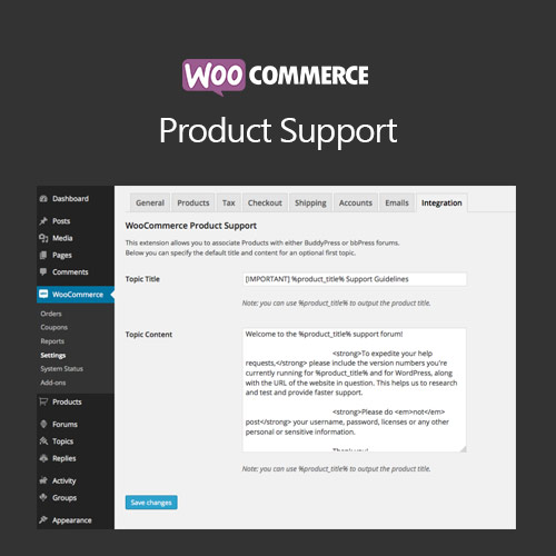 WooCommerce Product Support WooCommerce Product Support