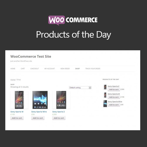 WooCommerce Products of the Day WooCommerce Products of the Day