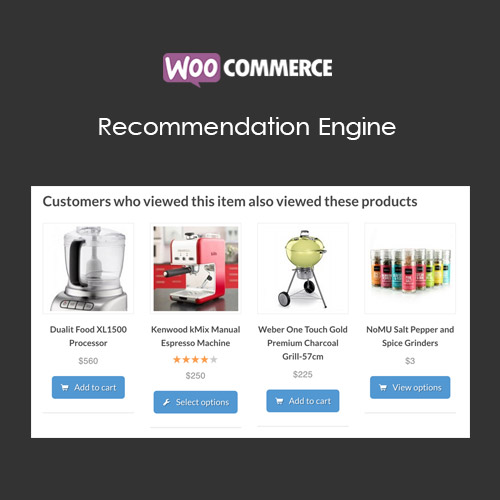 WooCommerce Recommendation Engine WooCommerce Recommendation Engine