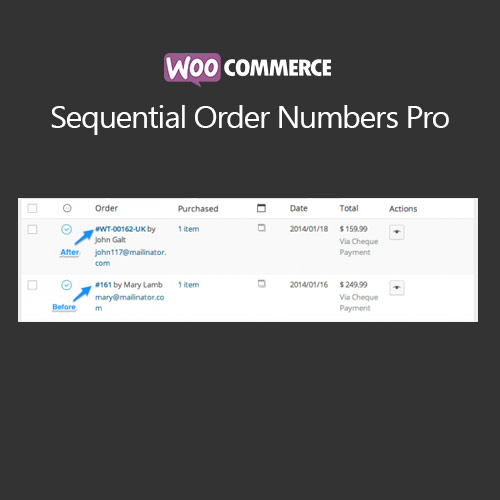 WooCommerce Sequential Order Numbers Pro WooCommerce Sequential Order Numbers Pro