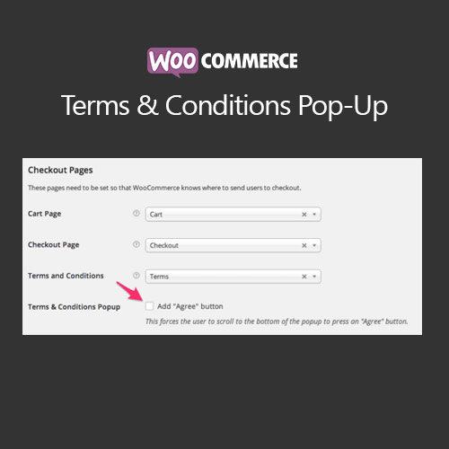 WooCommerce Terms and Conditions Popup WooCommerce Terms and Conditions Popup