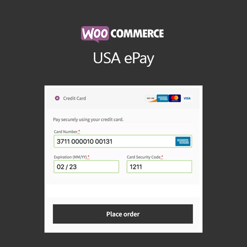WooCommerce USA ePay WooCommerce USA ePay