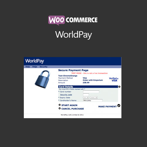 WooCommerce WorldPay WooCommerce WorldPay