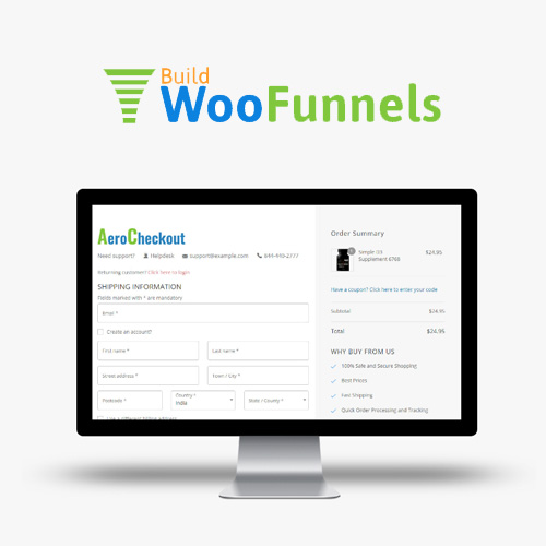 WooFunnels Aero Checkout for WooCommerce WooFunnels Aero Checkout for WooCommerce
