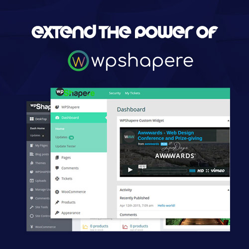 Wordpress Admin Theme - WPShapere Wordpress Admin Theme - WPShapere