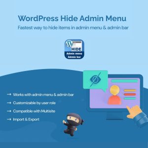 WordPress Hide Admin Menu Plugin