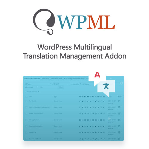 WordPress Multilingual Translation Management Addon WordPress Multilingual Translation Management Addon