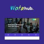 WotaHub | Coworking Space & Office Center WordPress Theme