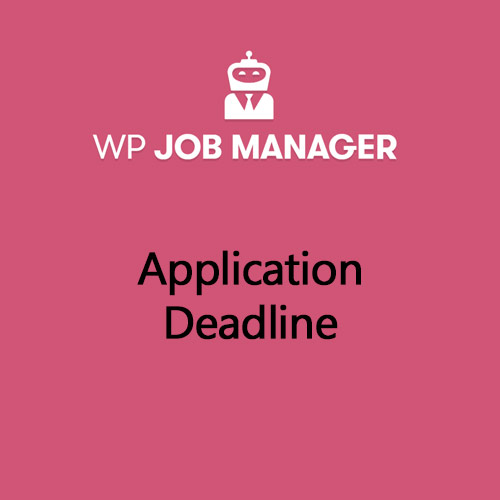 WP Job Manager Application Deadline Addon WP Job Manager Application Deadline Addon
