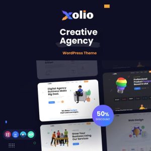 Xolio - Creative Agency & Portfolio WordPress Theme