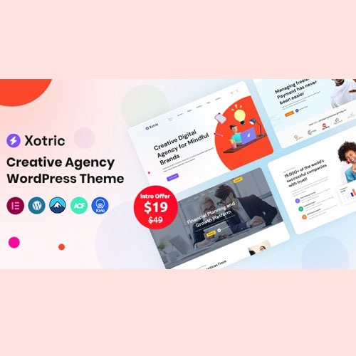 Xotric - Creative Agency WordPress Theme + RTL Xotric - Creative Agency WordPress Theme + RTL