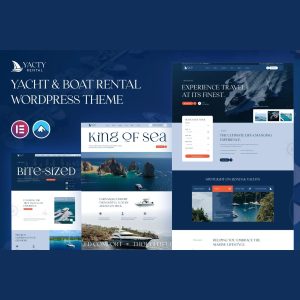 Yacty - Yacht & Boat Rental WordPress Theme