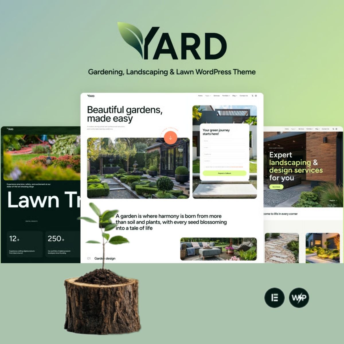 Yard - Gardening, Landscaping & Lawn WordPress Theme Yard - Gardening, Landscaping & Lawn WordPress Theme