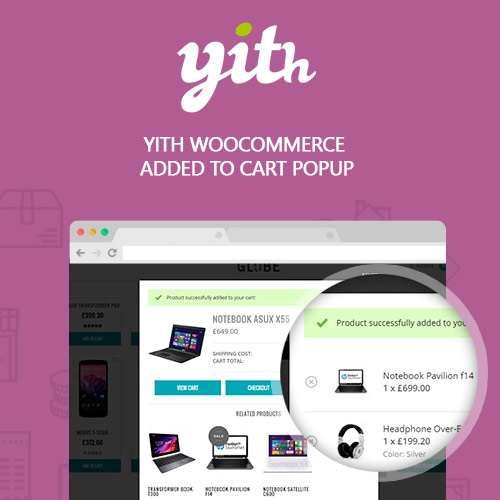 YITH WooCommerce Added to Cart Popup Premium YITH WooCommerce Added to Cart Popup Premium