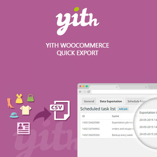 YITH WooCommerce Quick Export Premium YITH WooCommerce Quick Export Premium