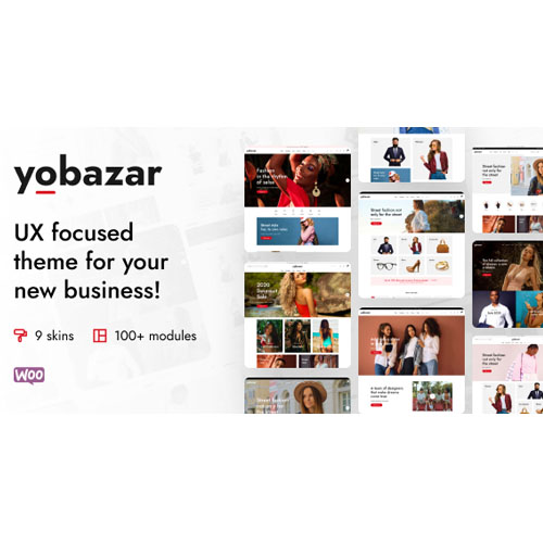 Yobazar - Elementor Fashion WooCommerce Theme Yobazar - Elementor Fashion WooCommerce Theme