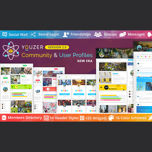 Youzer - Community & User Profiles Management Youzer - Community & User Profiles Management