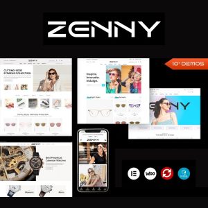 Zenny - Jewelry, Watches & Glasses Elementor WooCommerce WordPress Theme