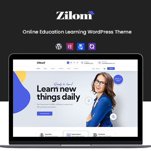 Zilom - Online Education Learning WordPress Theme Zilom - Online Education Learning WordPress Theme