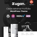 Zugan - Minimal Portfolio WordPress Theme