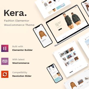 Kera - Fashion Elementor WooCommerce Theme