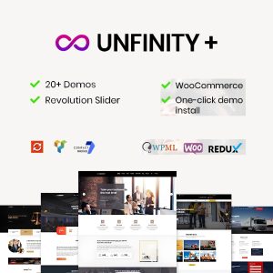 Unfinity - One Page WordPress Theme